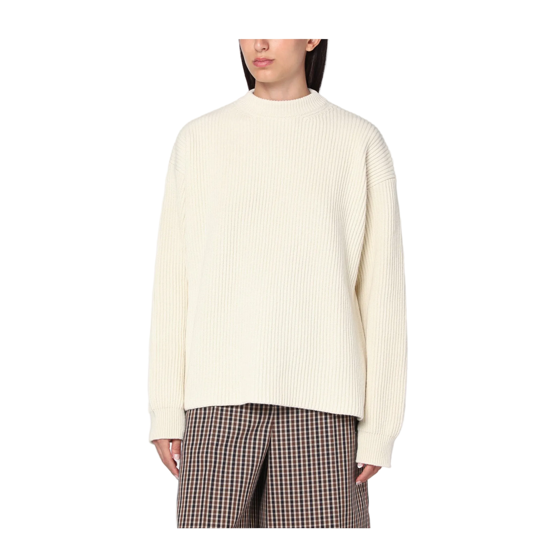 Knitted Sweater White