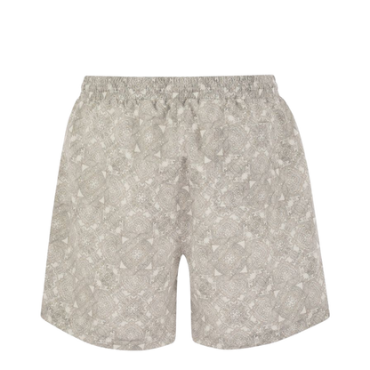 Beach Swimsuit With Paisley Design