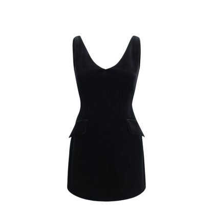 MAYFEYR -  - Tefrite Structured V Neck Dress - 2622626022600001
