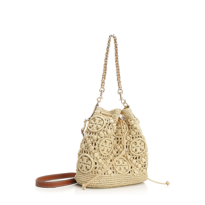 T Monogram Bucket Bag