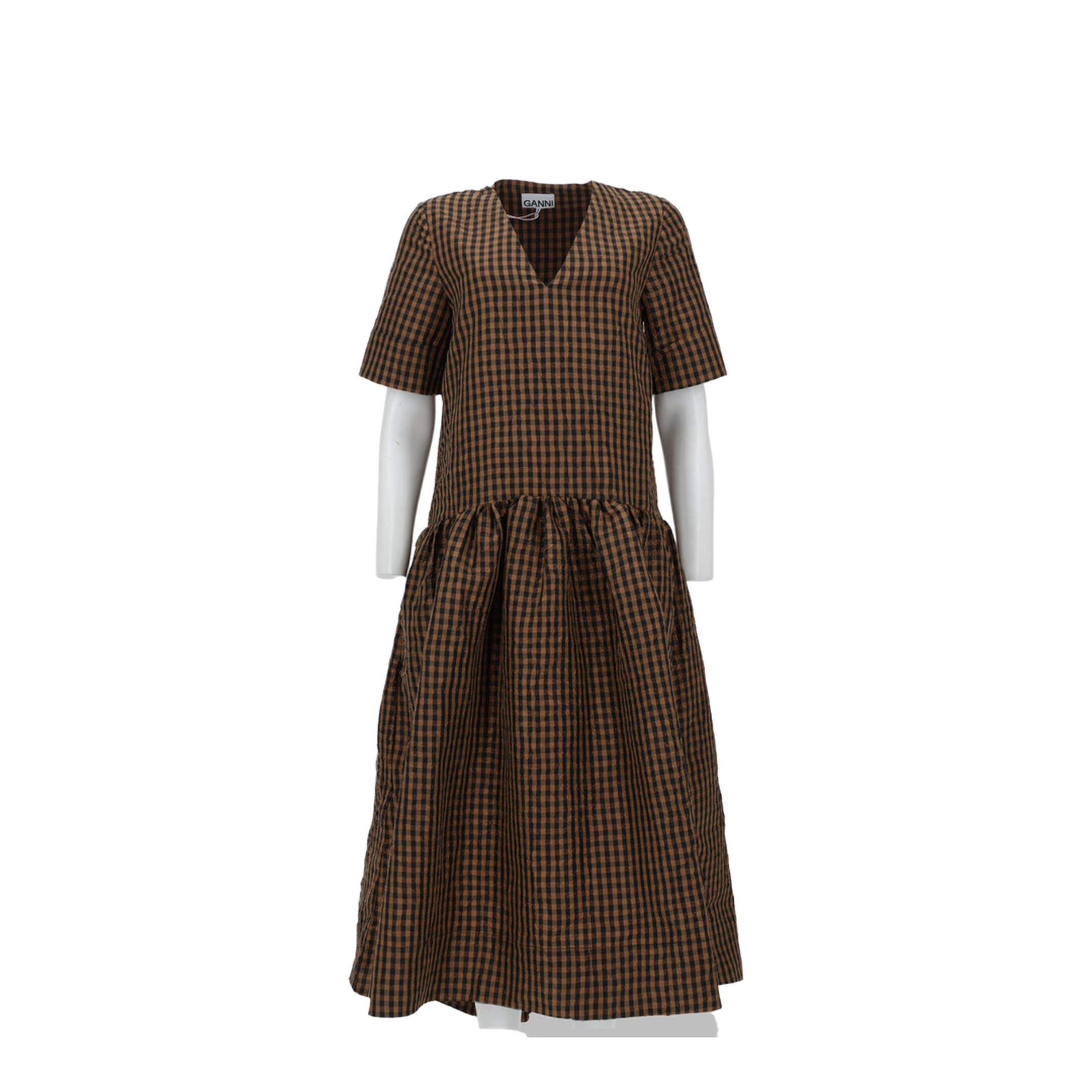 MAYFEYR - Ganni - Dress With V-Neck - A1030137925