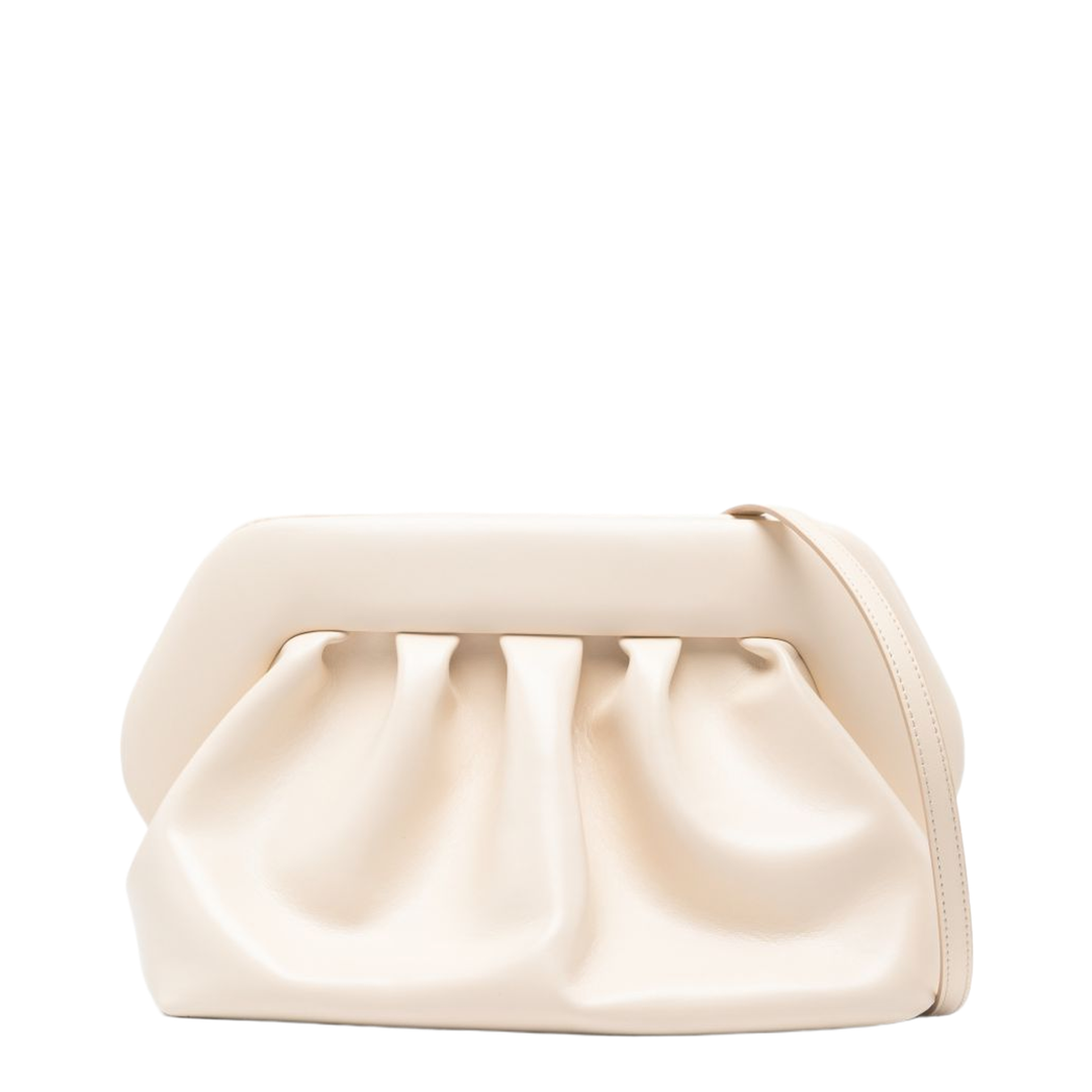 Bios One Size Satin Clutch - Butter Cream