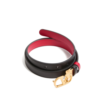 MAYFEYR - Valentino - Vlogo Signature Leather Belt - WT0SU8IYR0SM