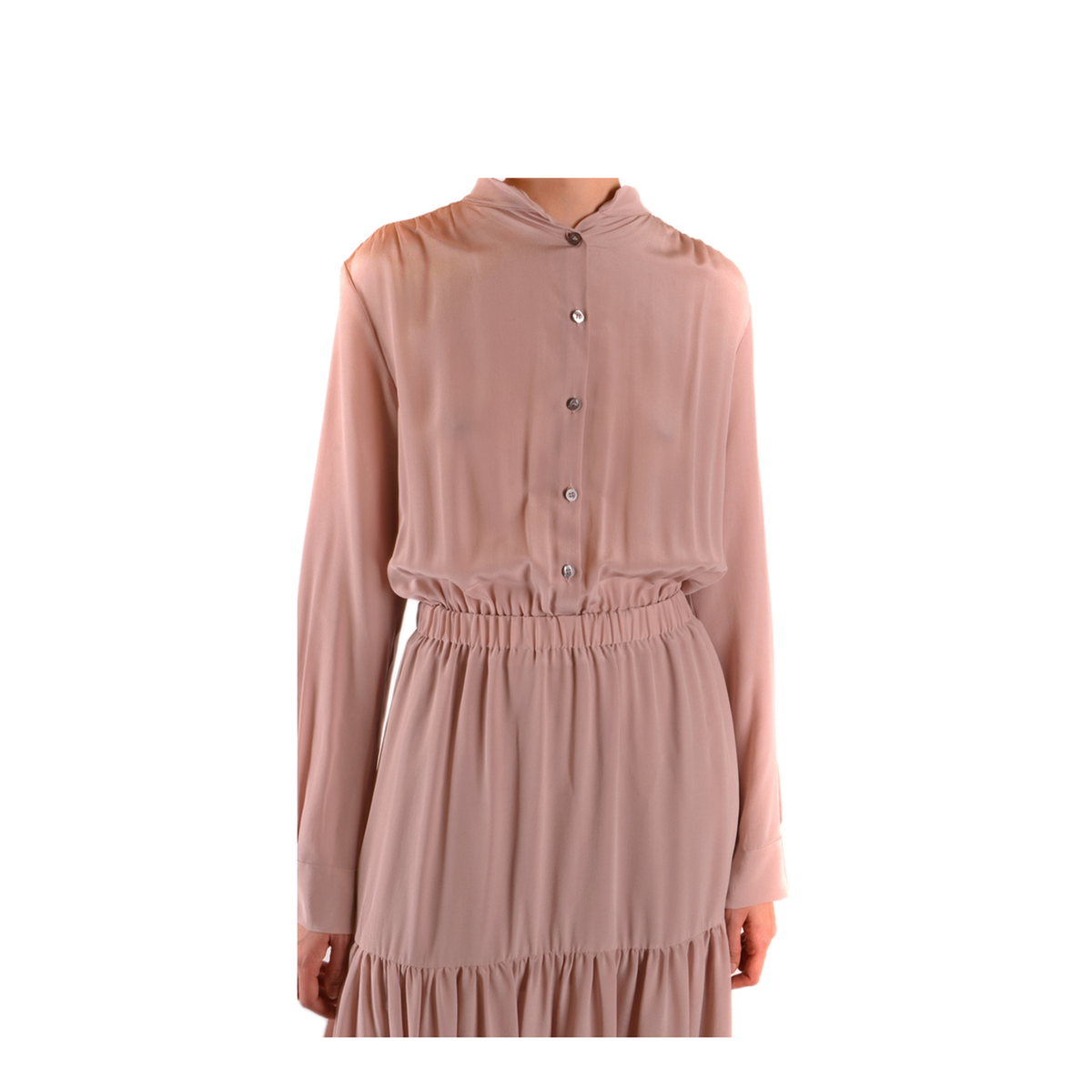 MAYFEYR - Semi-Couture - Silk Dress Antique Pink - Y8AU11
