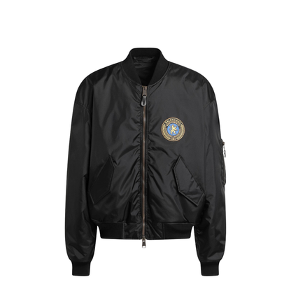 Bomber Jacket Large Fit in Black