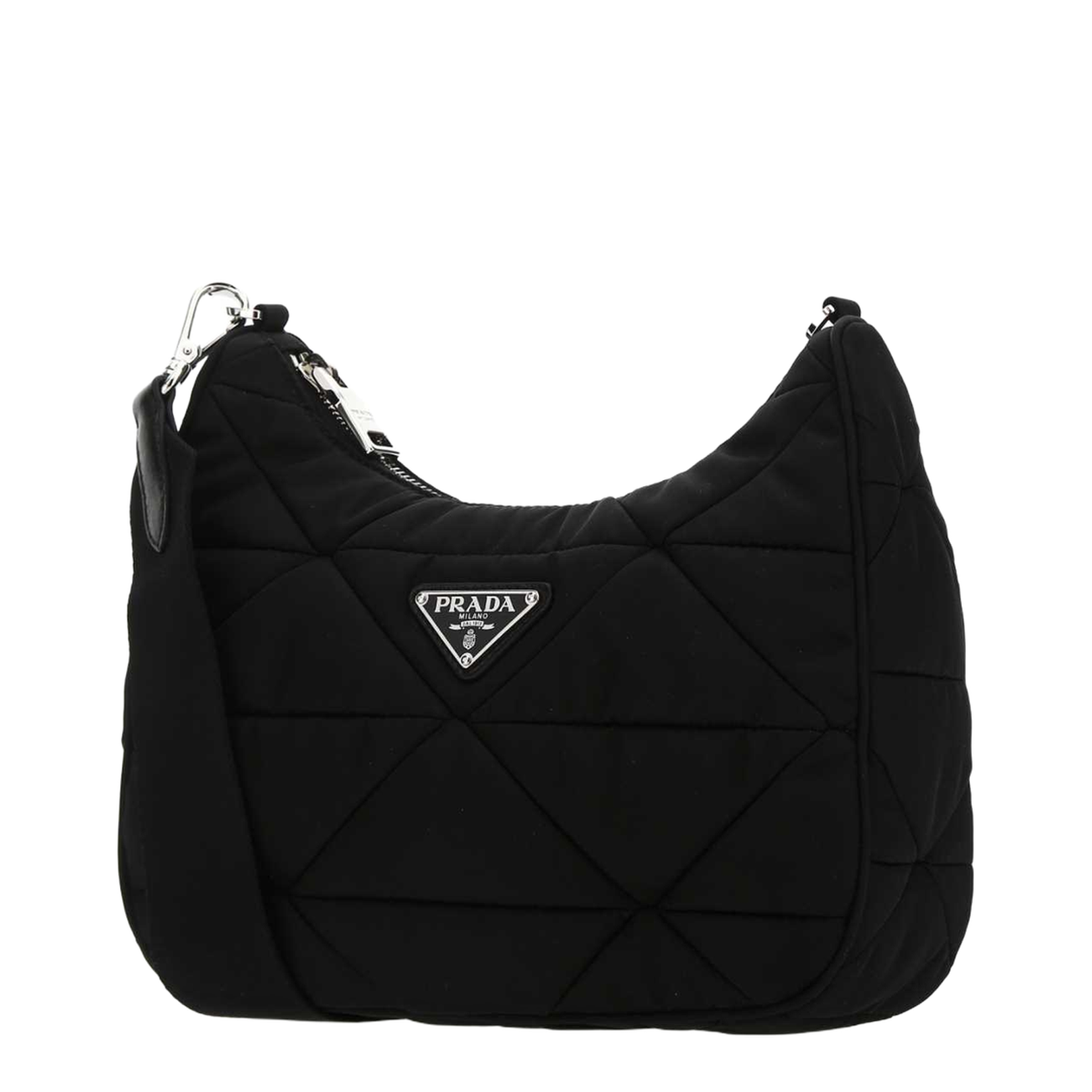 Re-Nylon Padded Hobo Bag