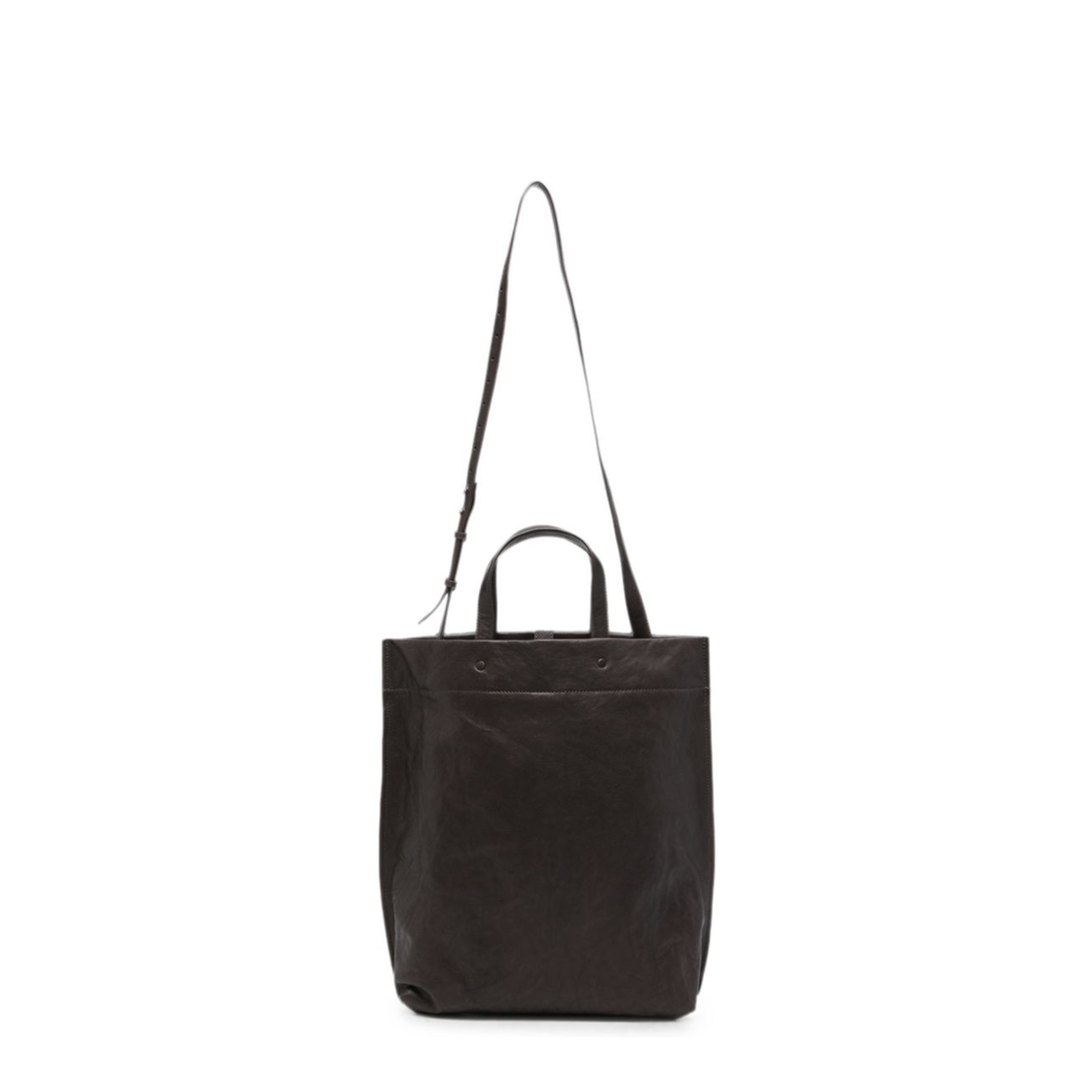 MAYFEYR - LIHANN GEORGE - Brown Leather Tote Bag - JANI8001222