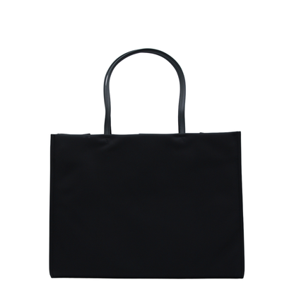 Ella Nylon Tote - Black