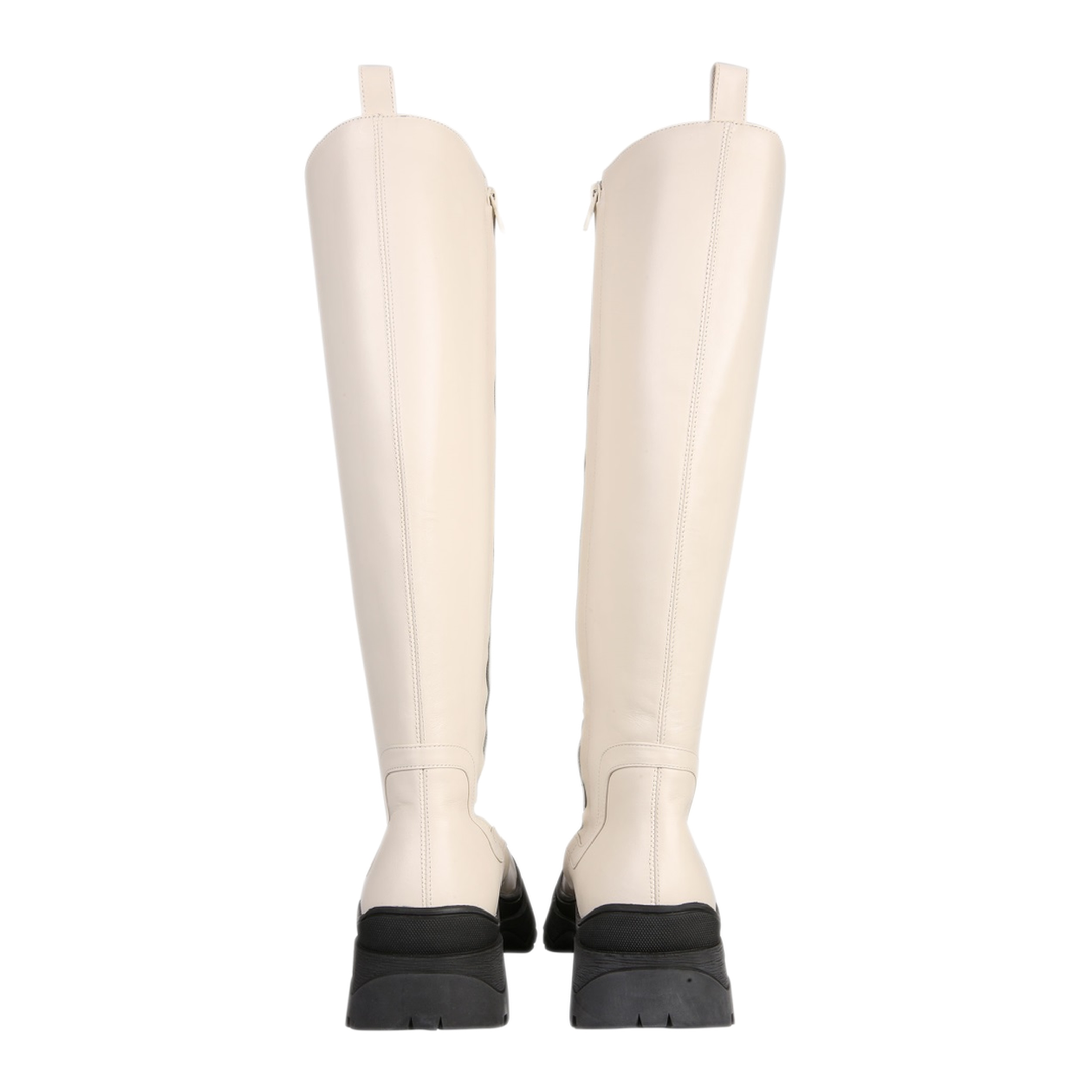 MAYFEYR - STAUD - Bow Tall Boots - 071142CRM
