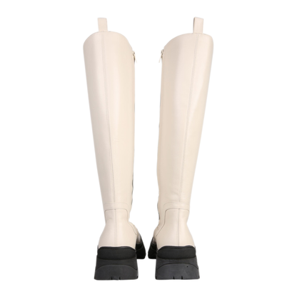 MAYFEYR - STAUD - Bow Tall Boots - 071142CRM