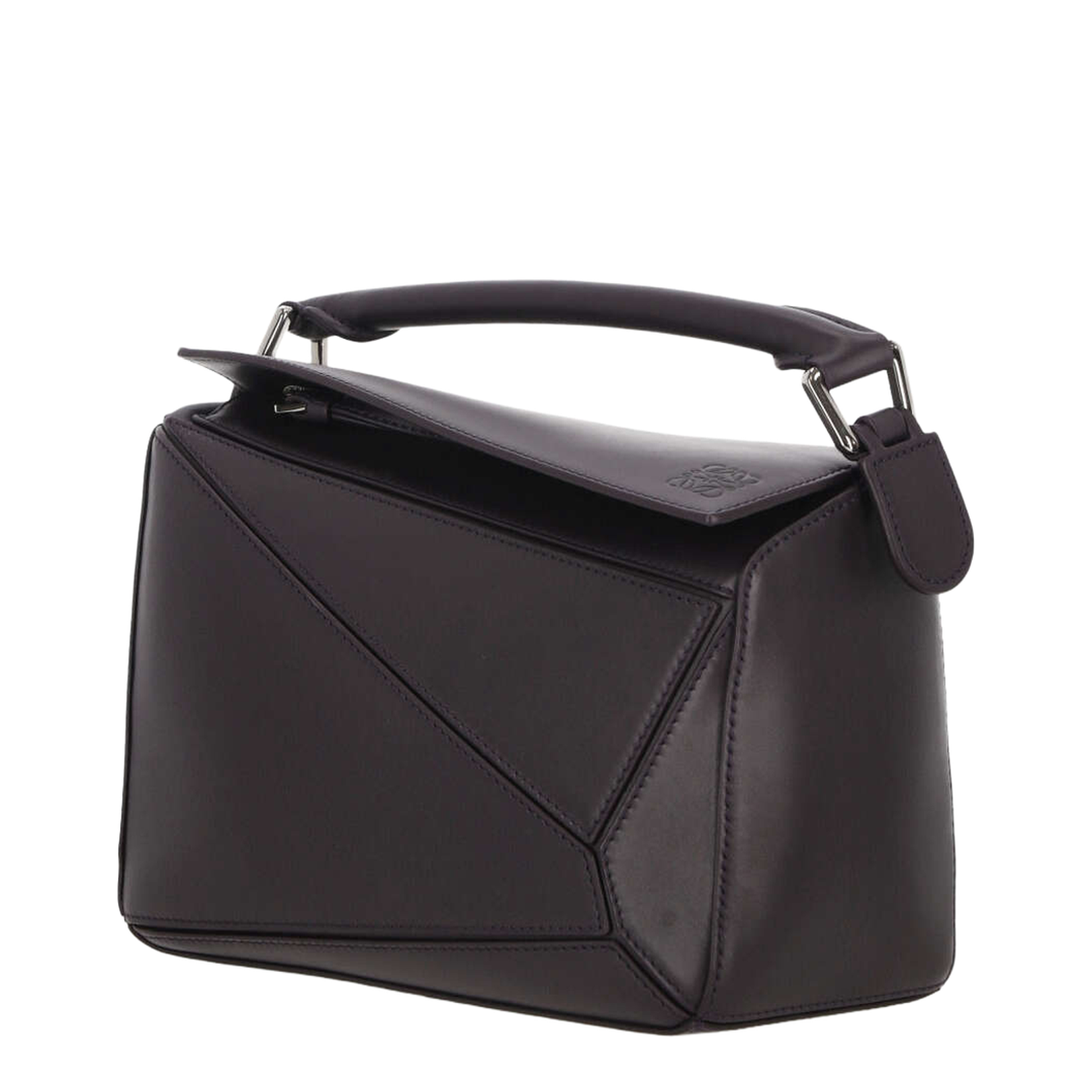 Small Puzzle Bag in Smooth Calfskin Black