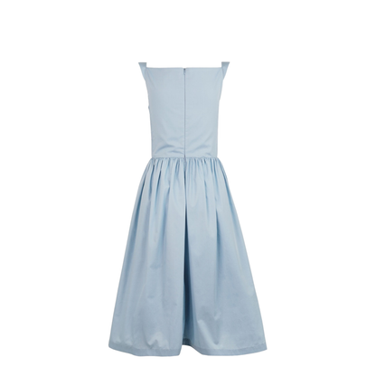 Sunday Sleeveless Dress in Regenerative Poplin