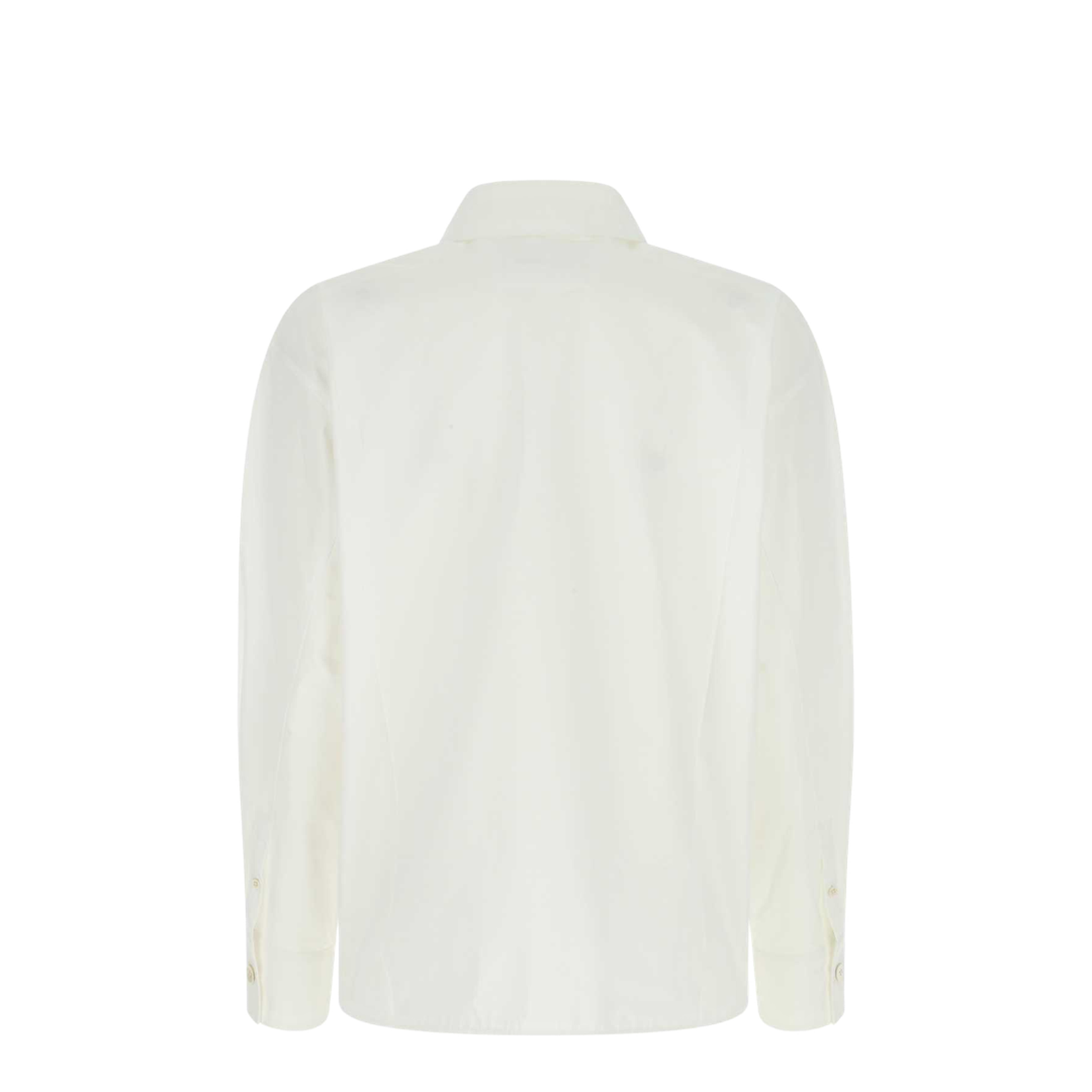 White Poplin Oversize Shirt