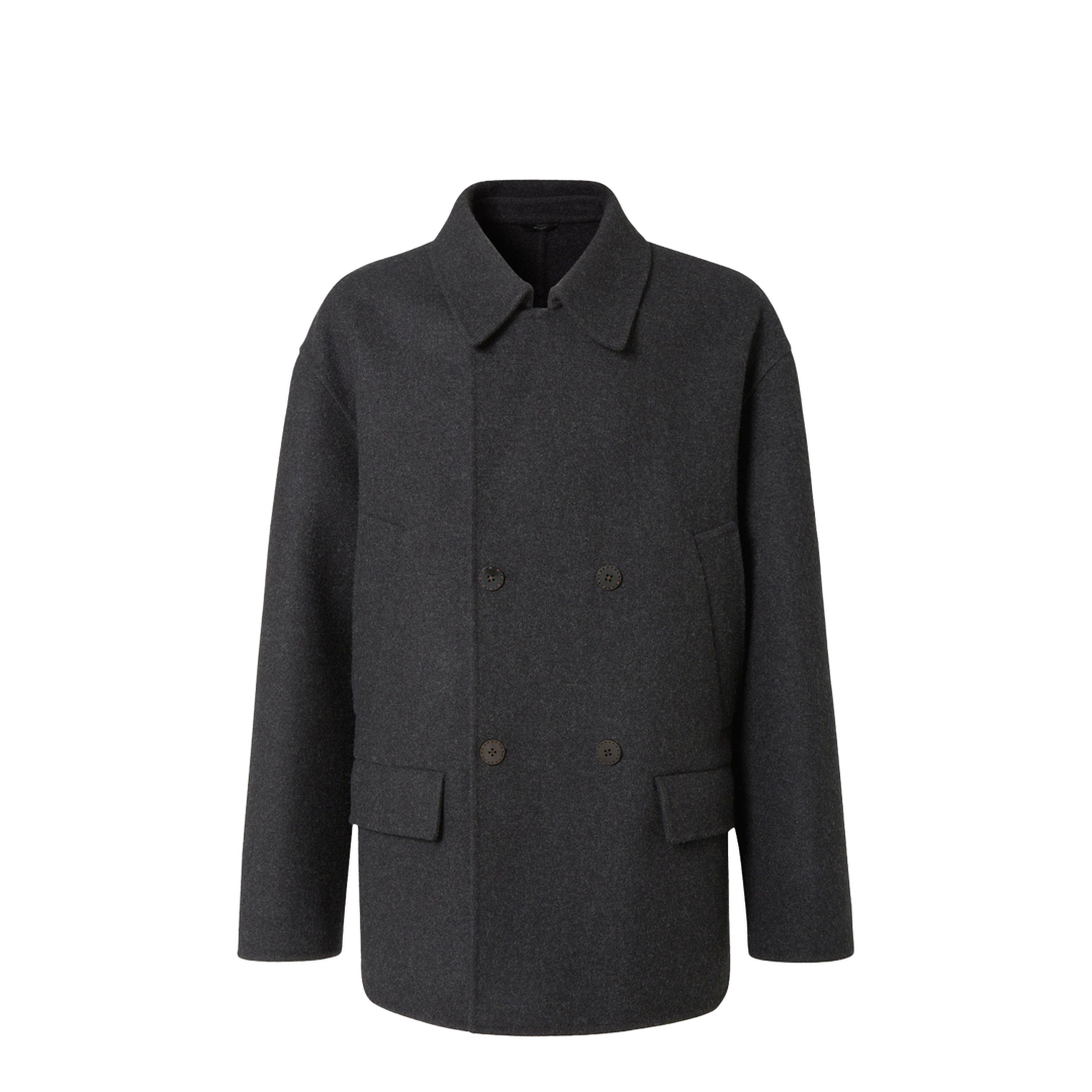 MAYFEYR - Fendi - Wool Double-Breasted Pea Coat - FW1415AOYA