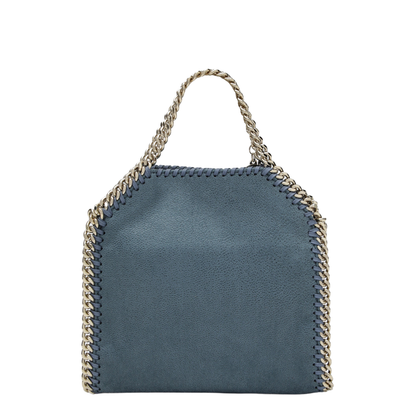 Falabella Tiny Vegan Leather Tote Bag - Feather Blue
