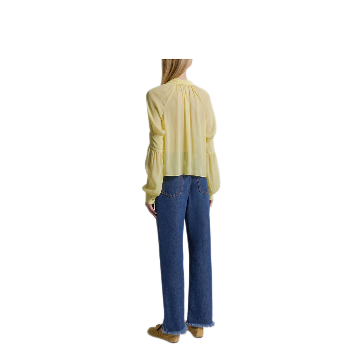 MAYFEYR - ALBERTA FERRETTI - Yellow Shirt - A021616170024