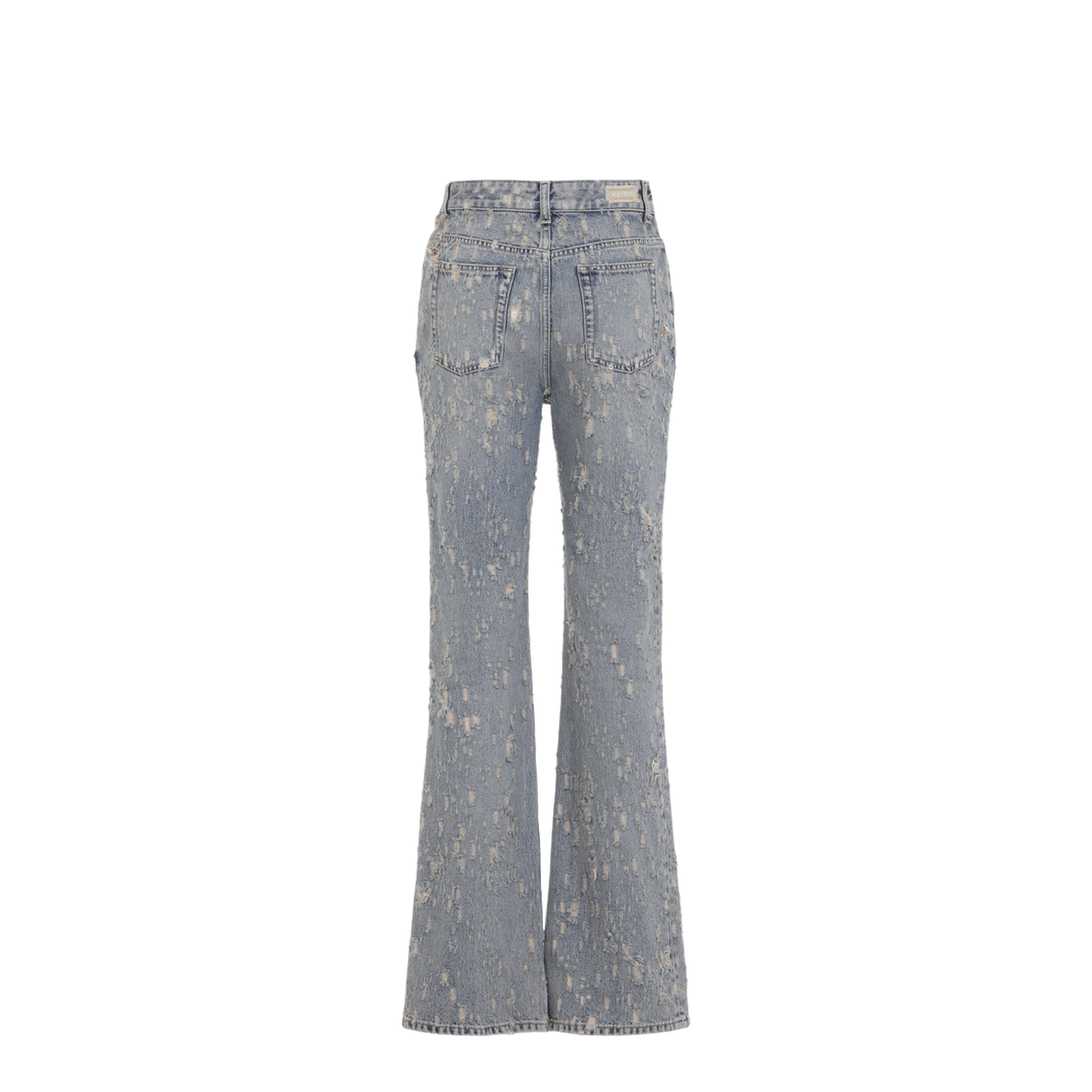 MAYFEYR - Alexander Mcqueen - Distressed Flared Jeans - A0002RQZAR2