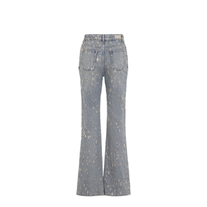 MAYFEYR - Alexander Mcqueen - Distressed Flared Jeans - A0002RQZAR2