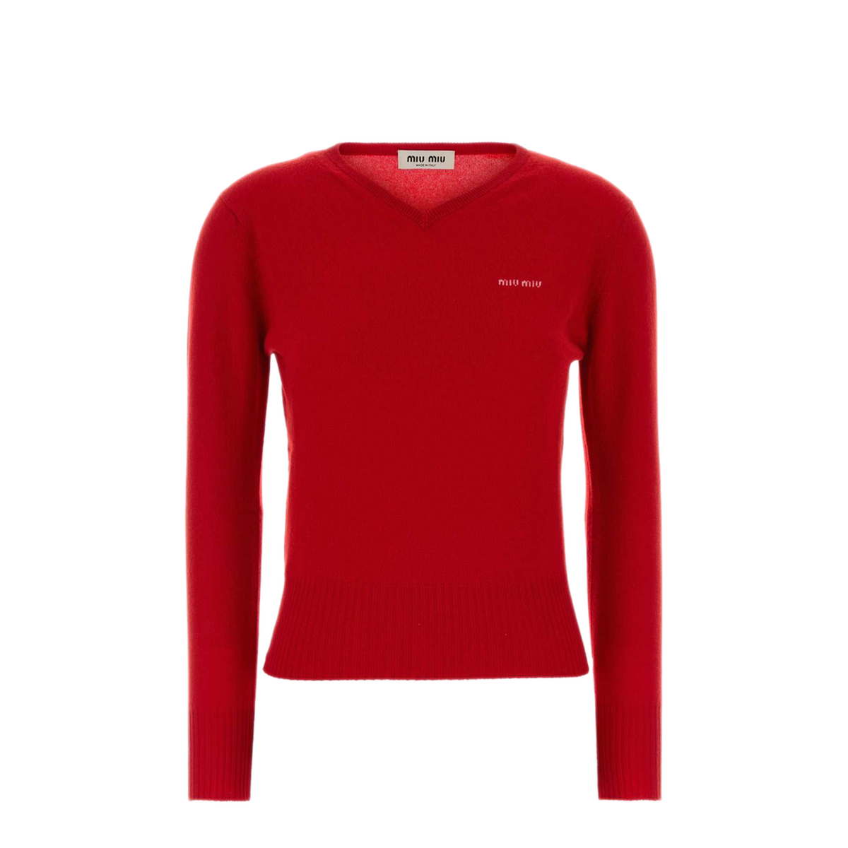 MAYFEYR - Miu Miu - Red Cashmere Sweater - MML07ASOOO13S1F0011