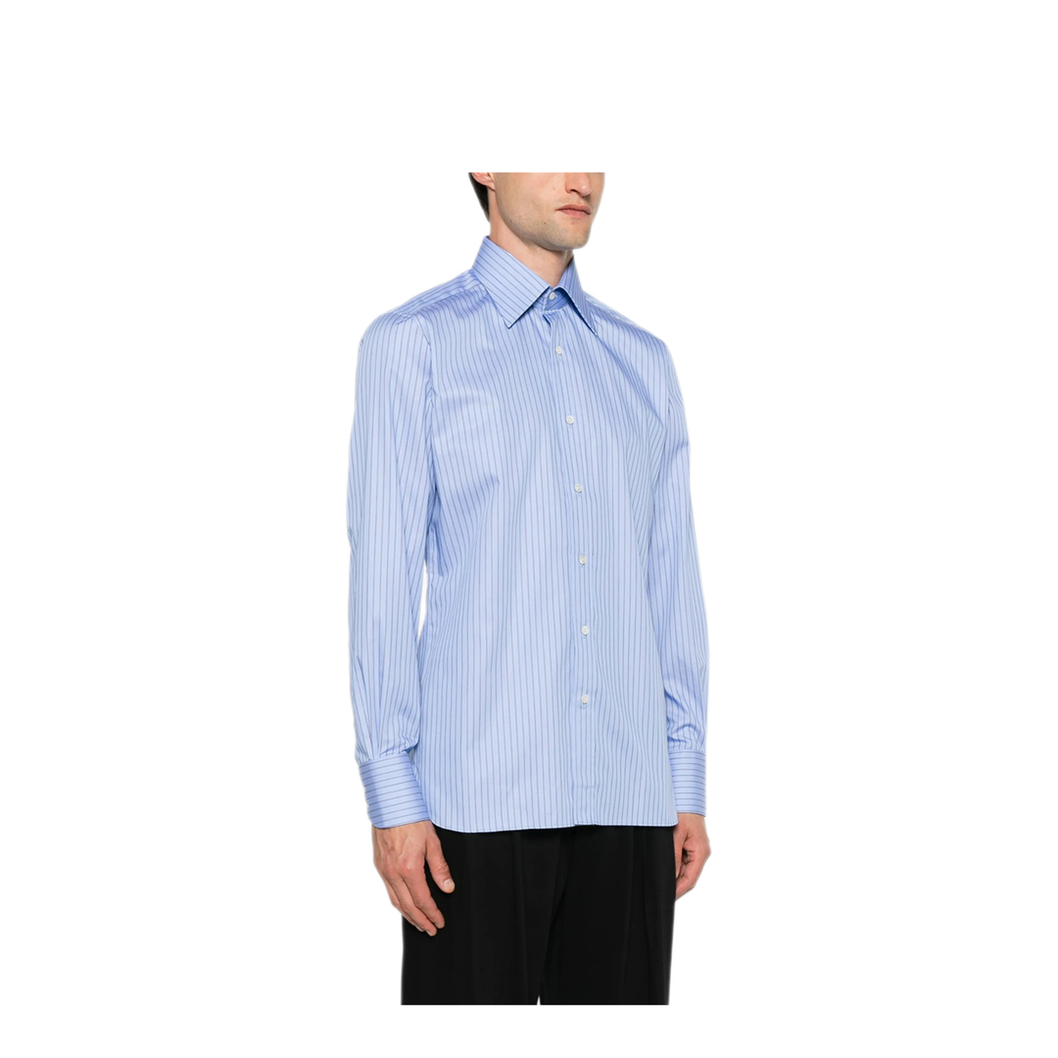 MAYFEYR - Tom Ford - Striped Cotton Shirt - HSBC01C0050UNE