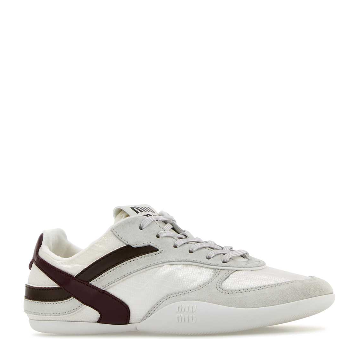 MAYFEYR - Miu Miu - Two-Tone Tech Fabric And Suede Gymnasium Sneakers - 5E428EFA00571LF0X97