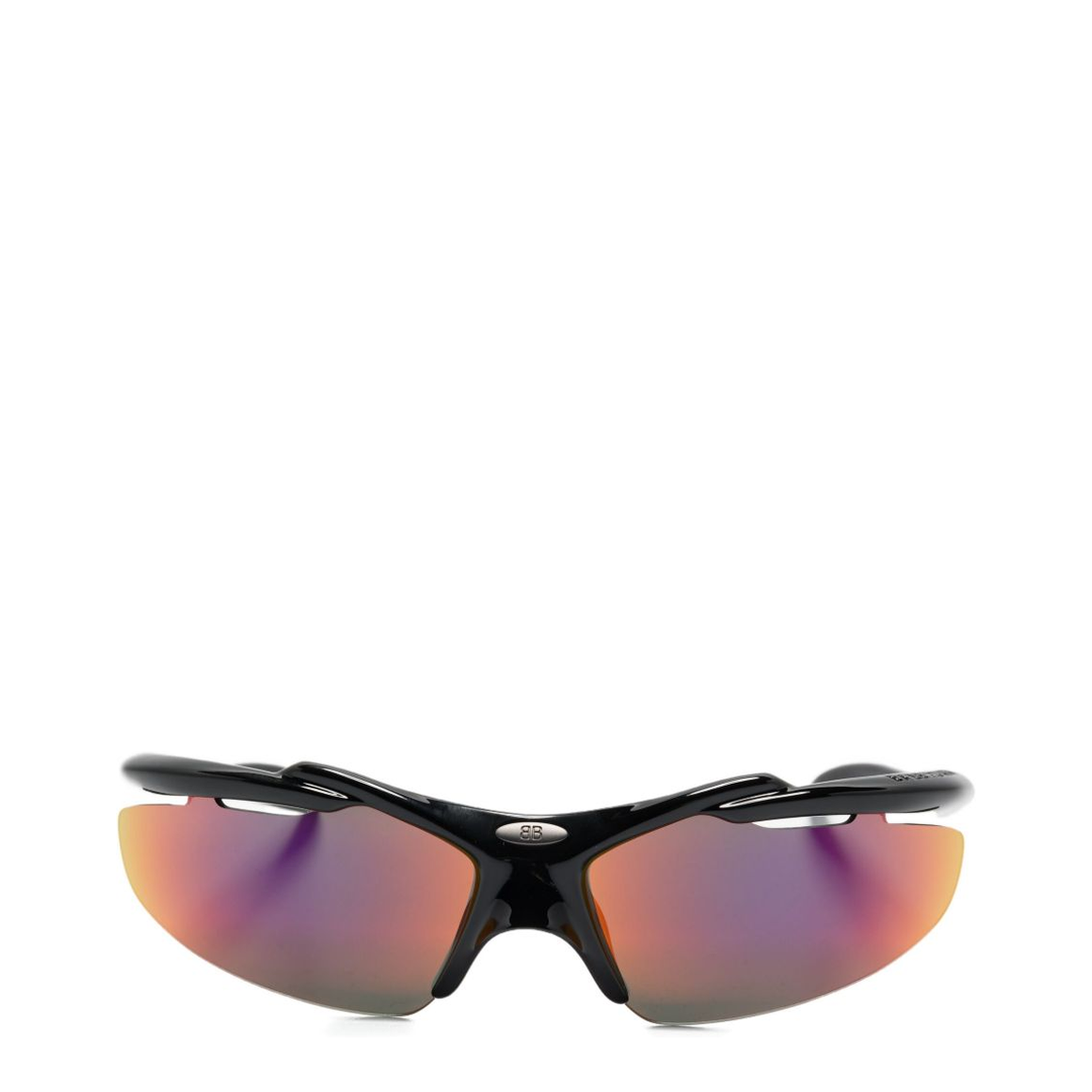 Turbo D-frame Sunglasses in Black