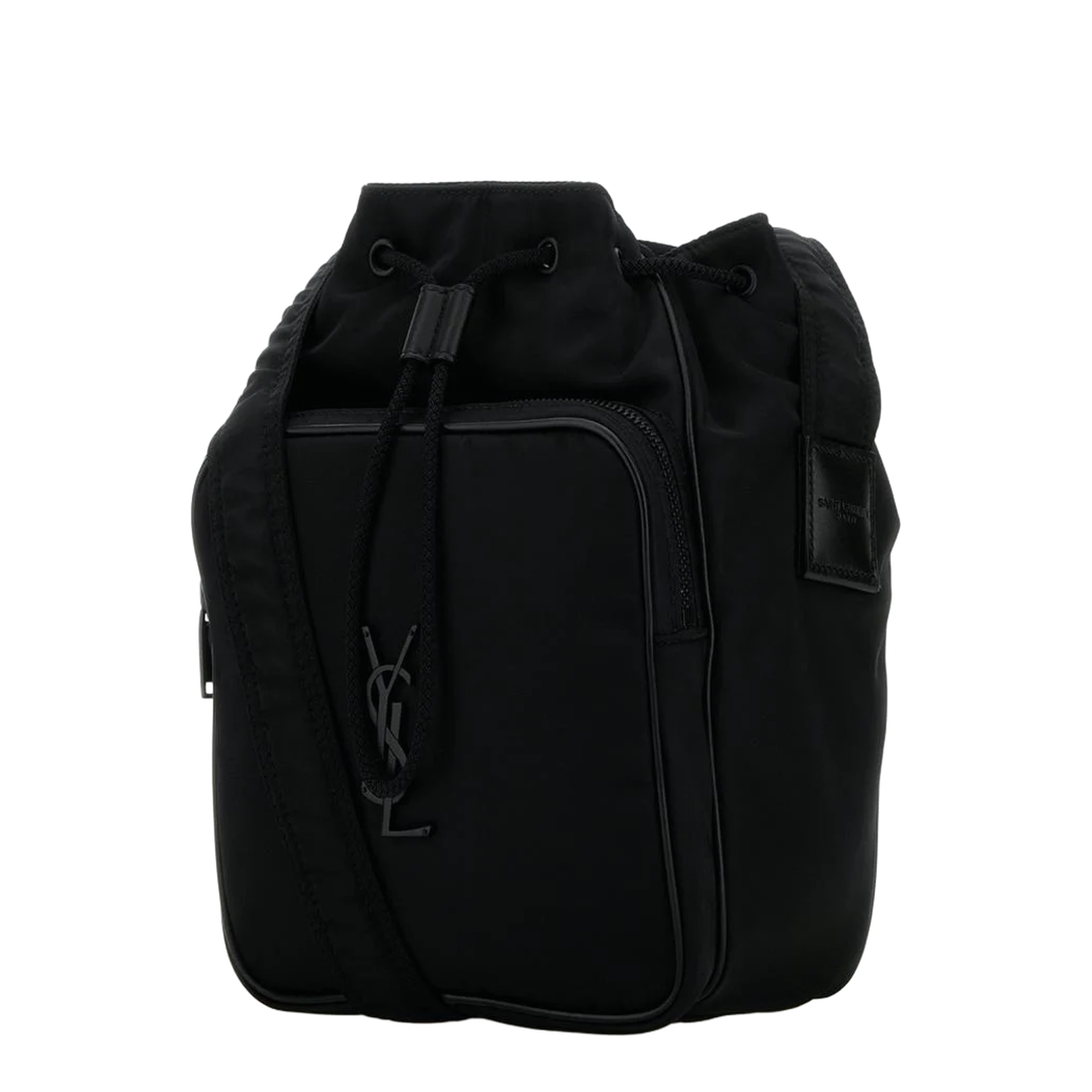 Niki Small Nylon Bucket Bags - Black