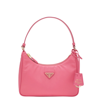 Fluo Pink Re-Nylon Re-Edition 2005 Shoulder Bag