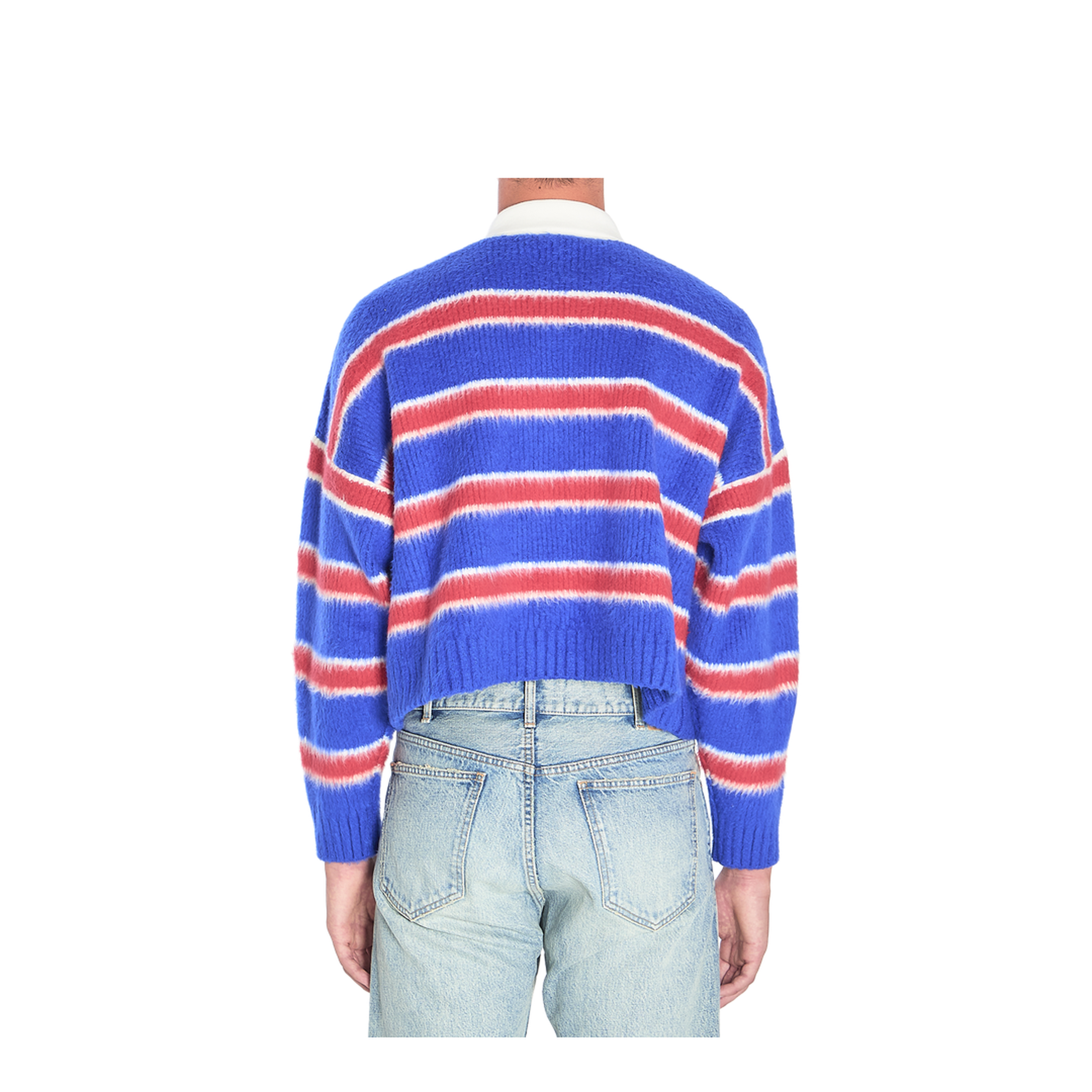 MAYFEYR - Celine - Striped Polo-Style Knit - RY0FQ0ZQJGBT8