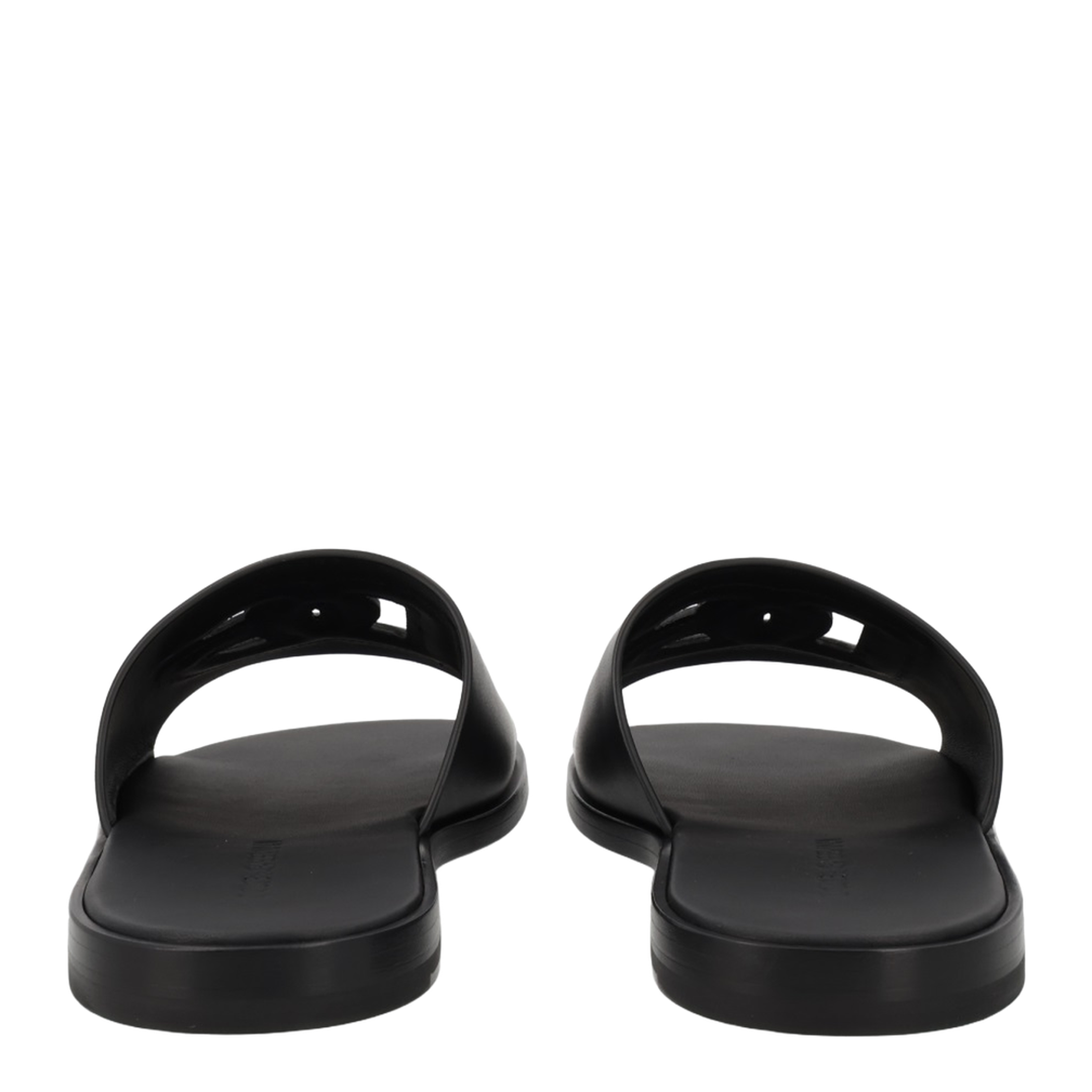 Leather Slide with Logo