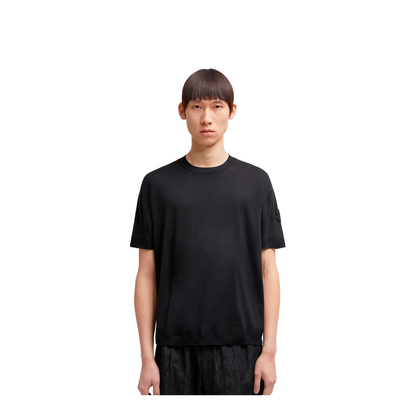 Silk & Cotton Knit T-Shirt