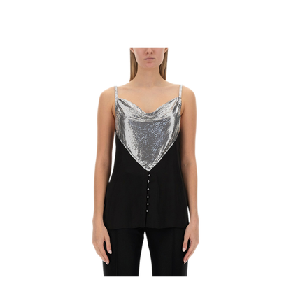 MAYFEYR - PACO RABANNE - Top With Inserts - 23AXTO645MH0005M004
