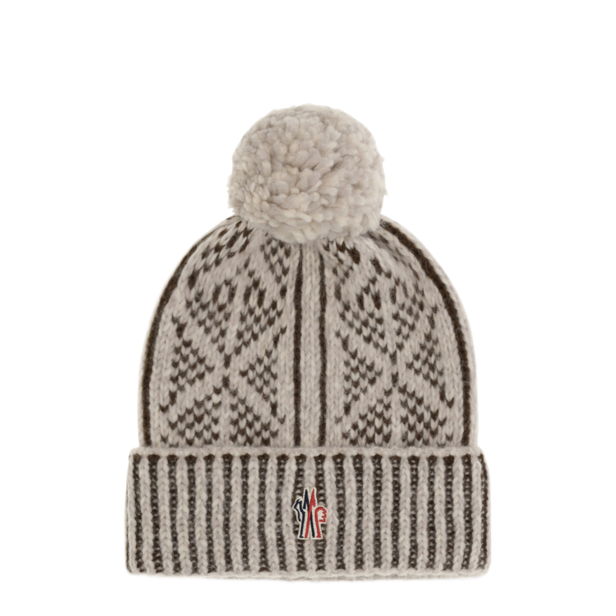 MAYFEYR - Moncler - Alpaca Wool Nylon Blend Beanie With Pom Pom - L20973B00005N1046P20