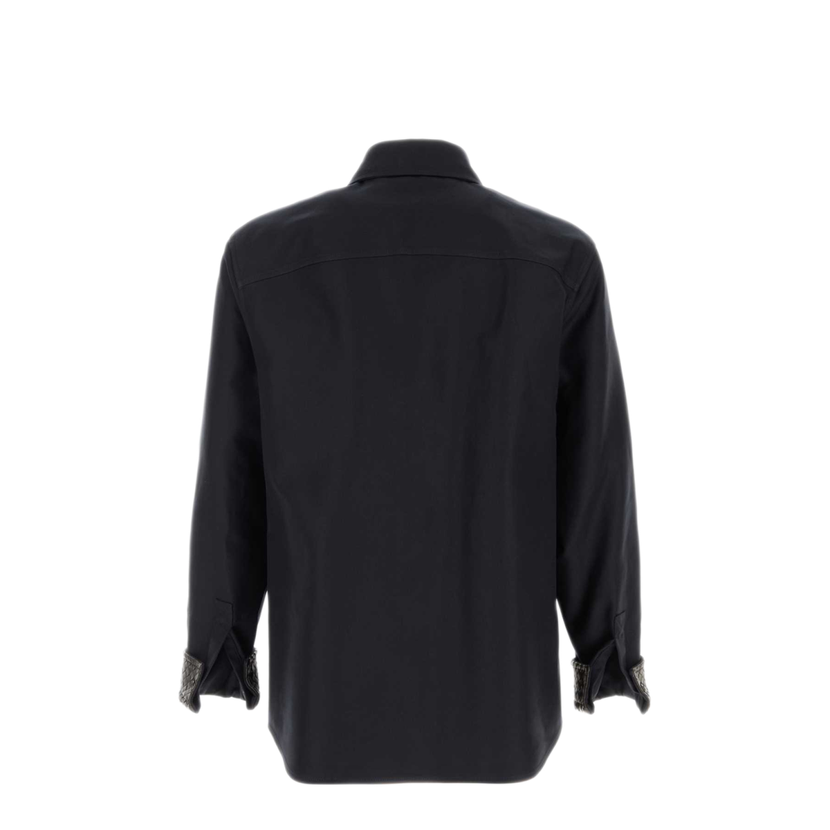 MAYFEYR - Bottega Veneta - Black Gabardine Oversize Shirt - 875561V6CK04071