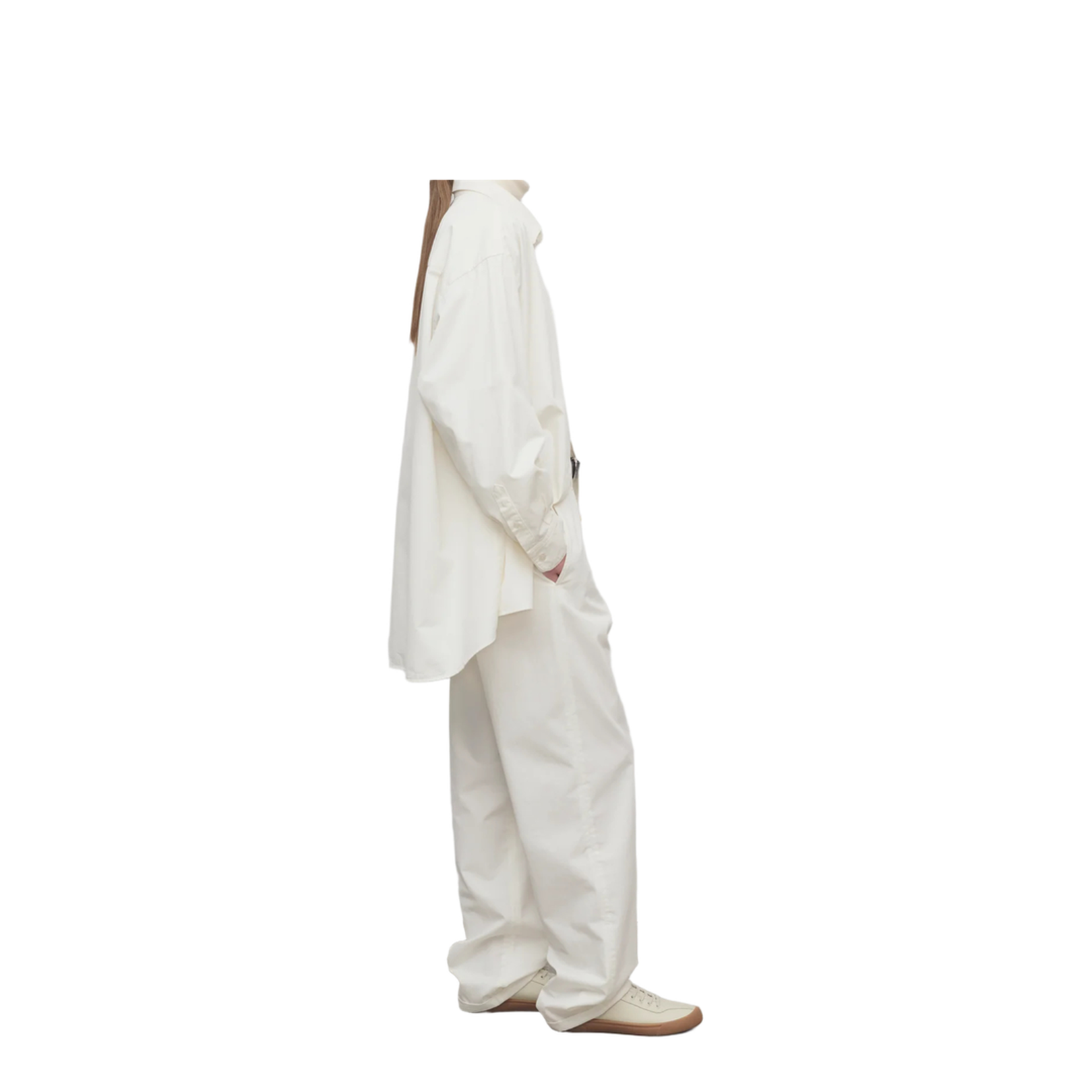 Neriah Pant in Cotton and Cashmere