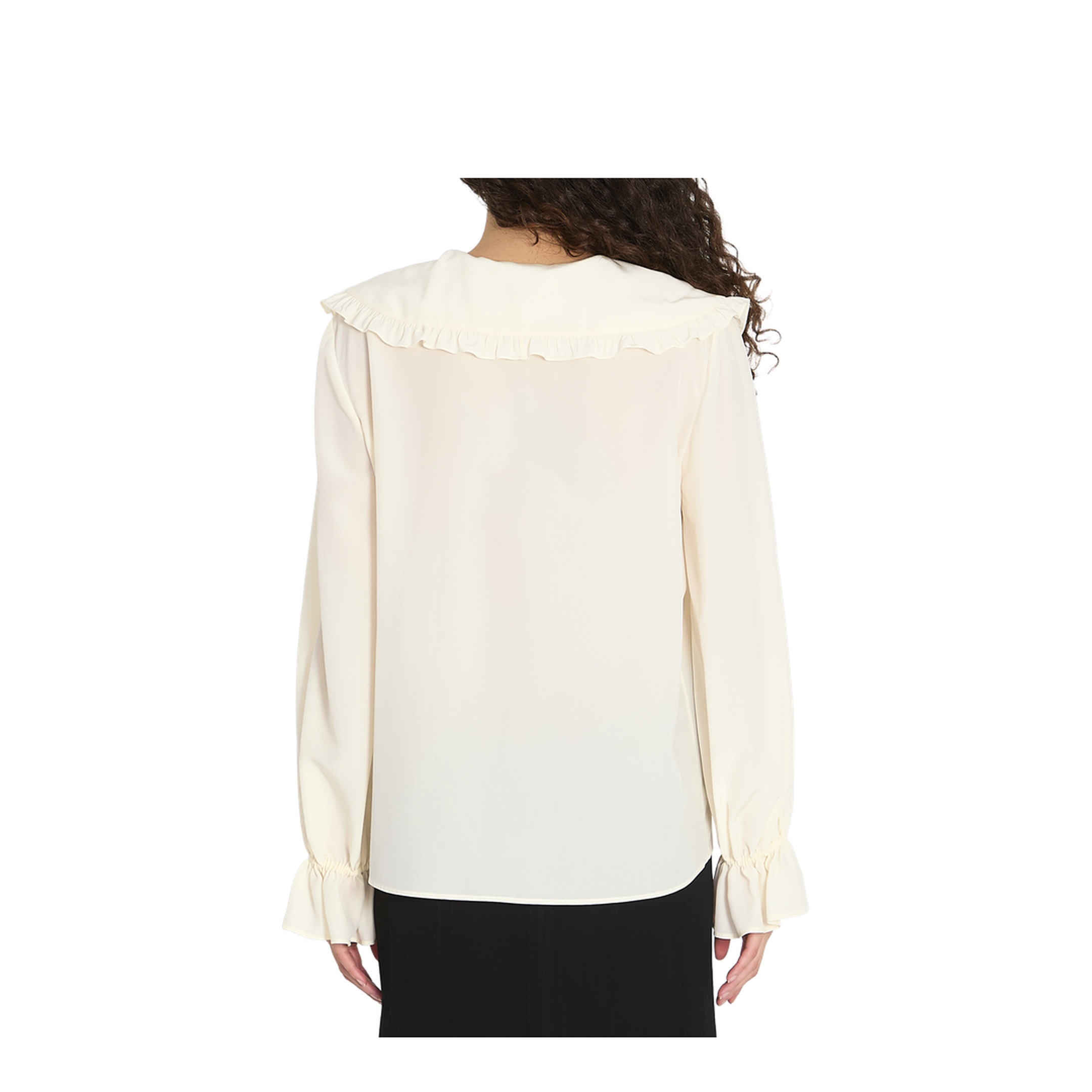 Fluid Silk Blouse