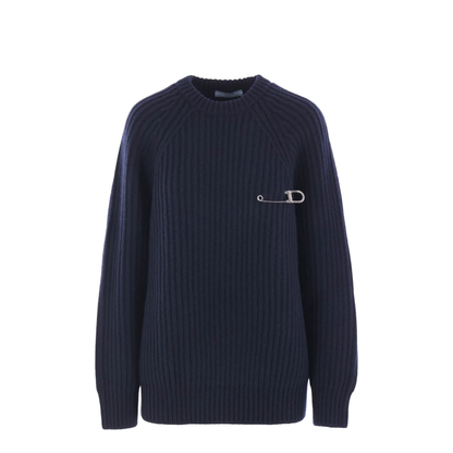 MAYFEYR - Prada - Ribbed-Knit Safety-Pin Sweater - P24S2PSOOO172E