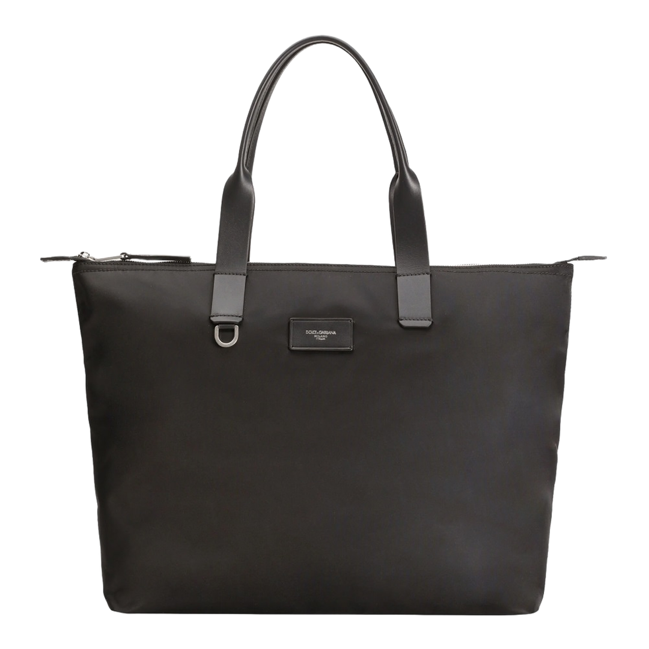 Adamo Large Polyamide Tote - Black