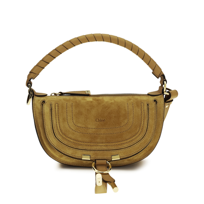 MAYFEYR - Chloè - Marcie Suede Mini Shoulder Bag - CH26SP927P37