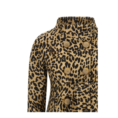 Coat Animal Print Cloth