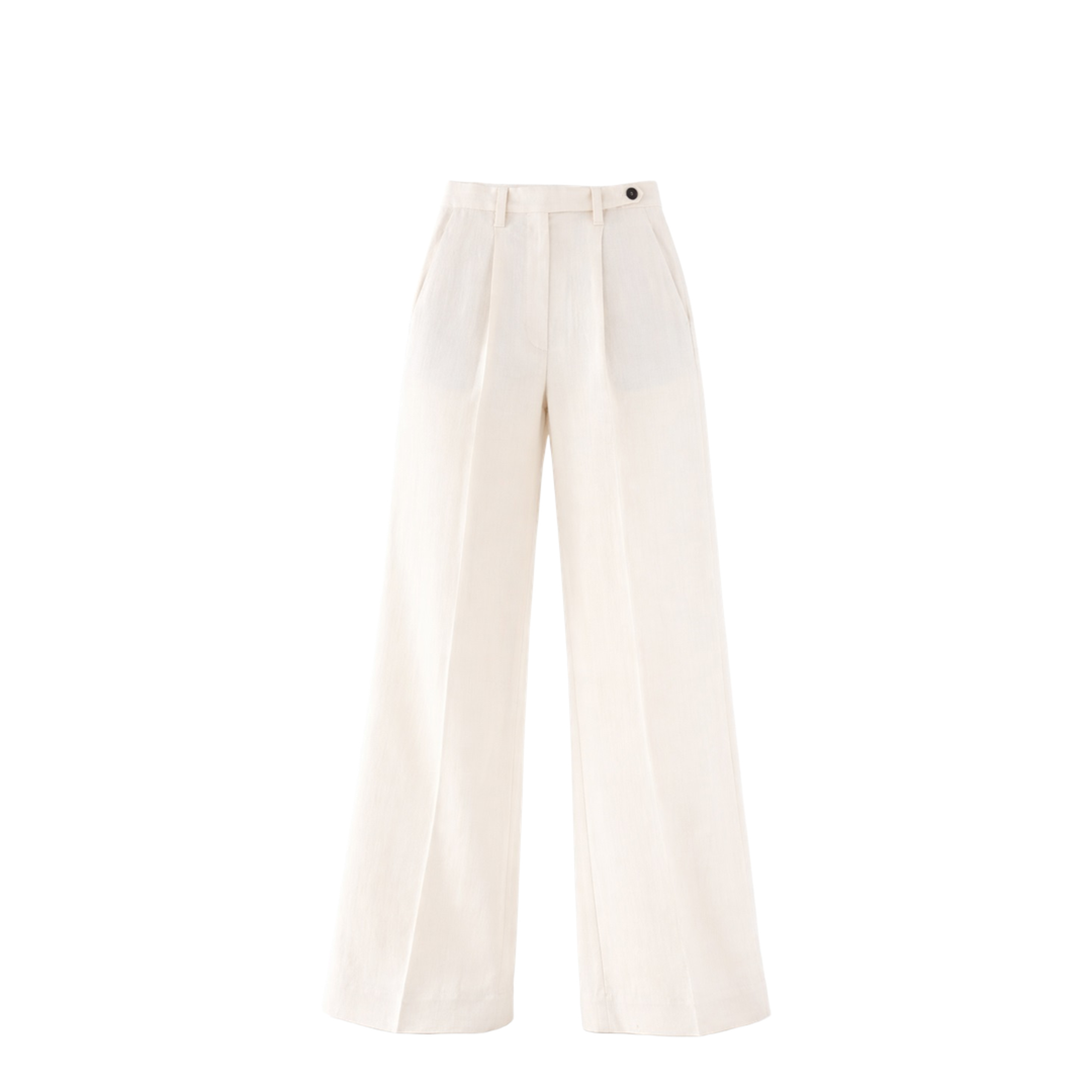 Double Pleats Tailored Trousers