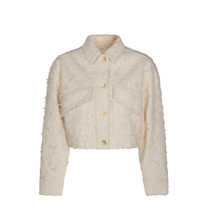 Fuzzy-Texture Jacket