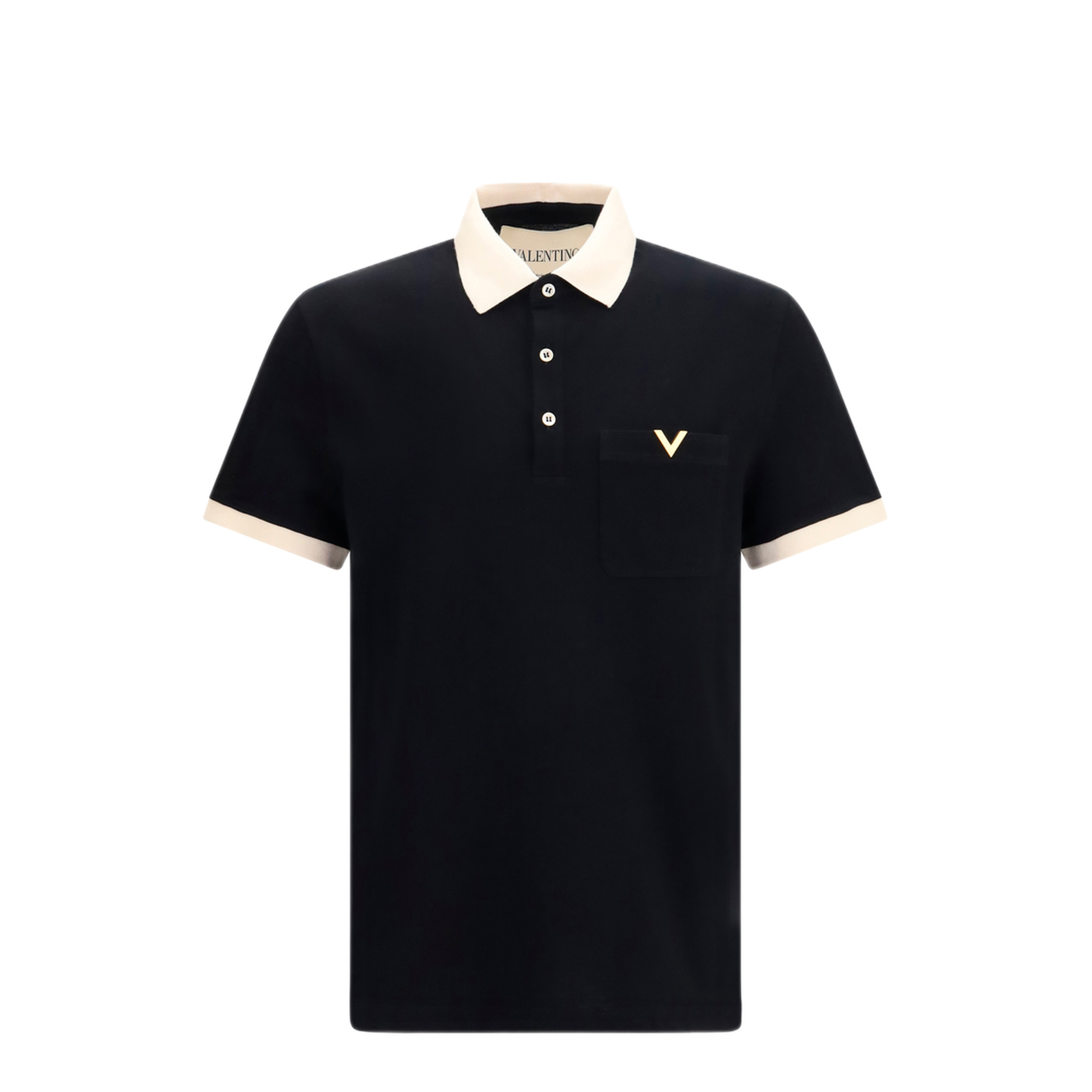 MAYFEYR - Valentino - Polo With Contrast Trims - 9V3MH01KBGT9RA