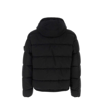 MAYFEYR - Stone Island - Black Stretch Wool Blend Down Jacket - L2S154100063S0F52V0029