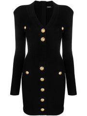 Balmain Dresses Black