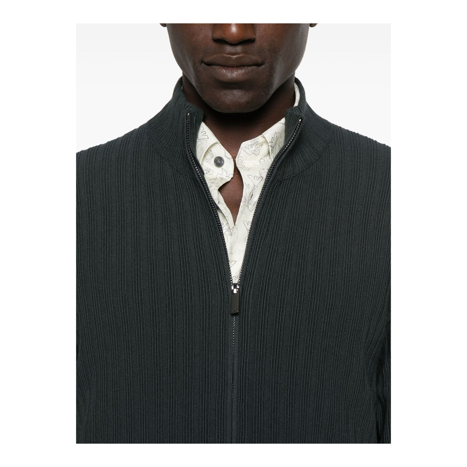 Zipped Cardigan