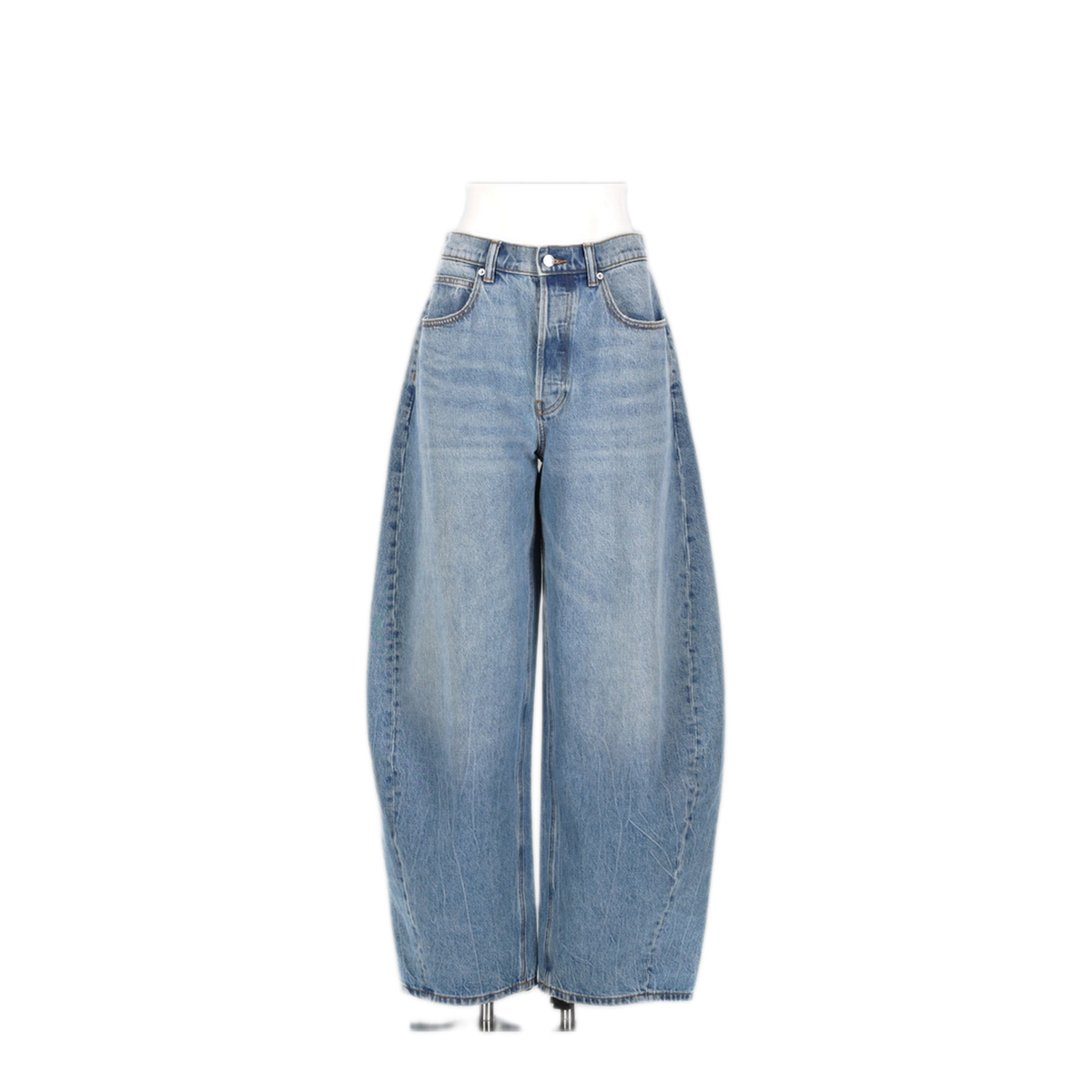 Blow Up Jeans with Logo in Strass