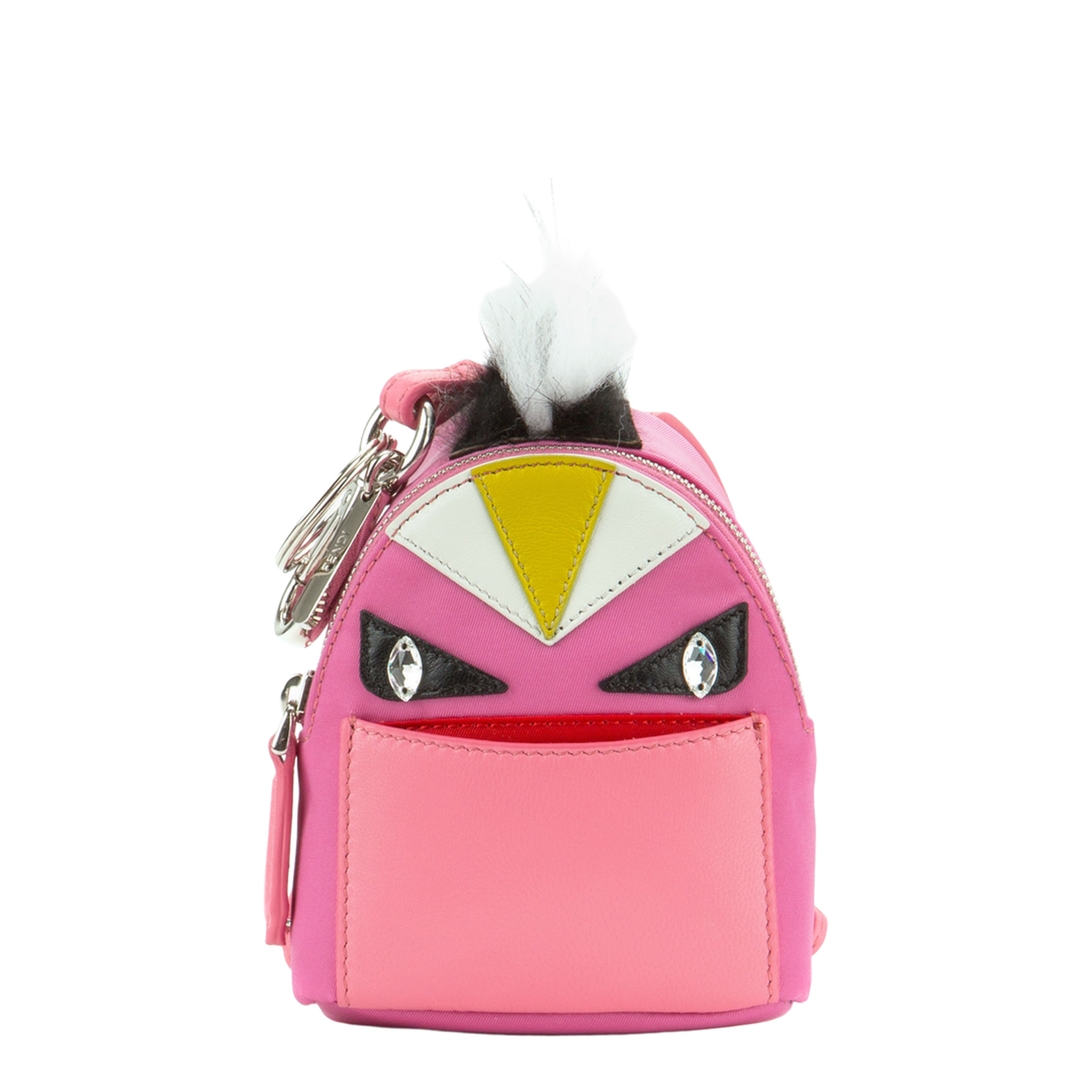 Leather Bag Bugs Backpack Charm Key Chain
