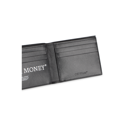 Quote Bifold Wallet - Black