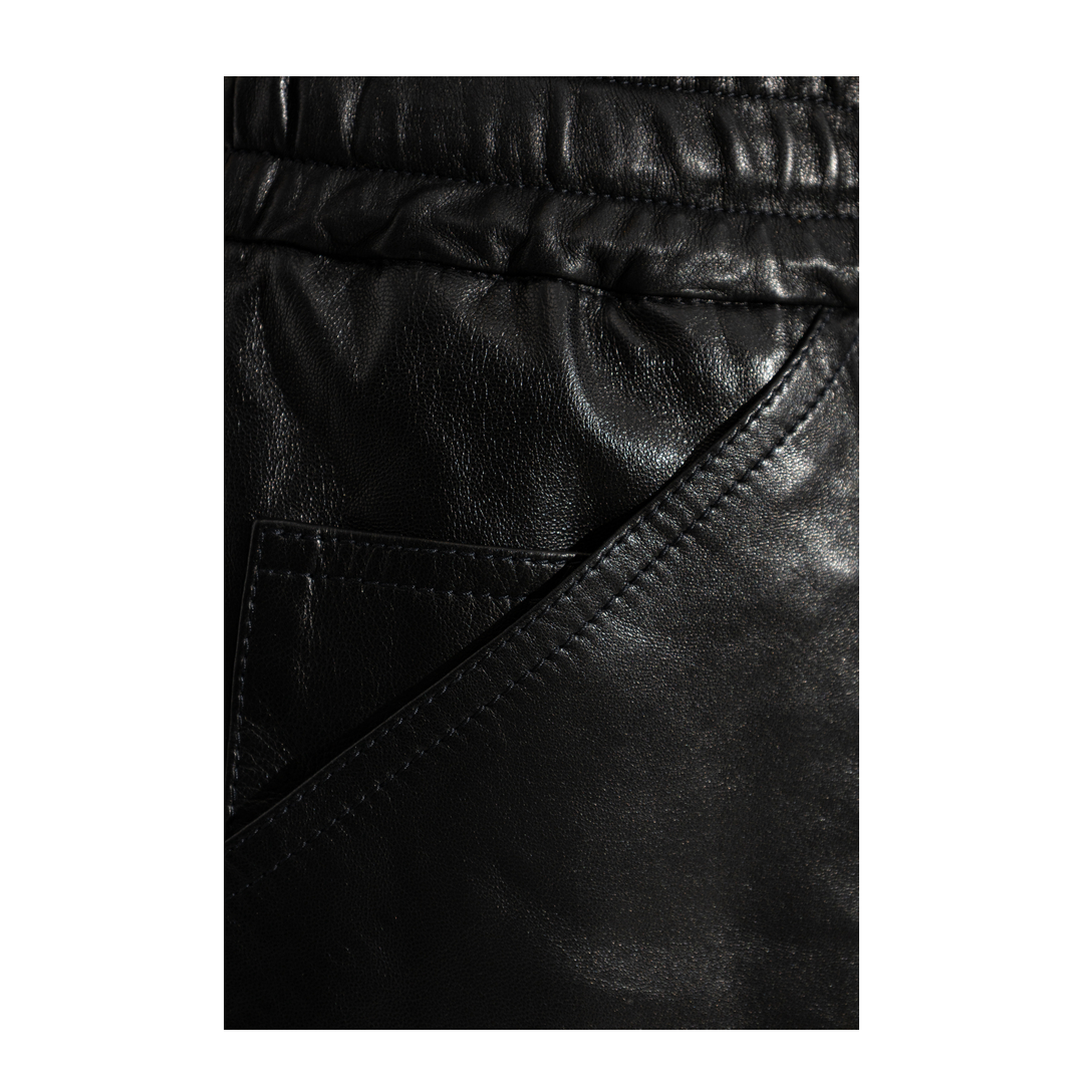 Leather Trousers Black